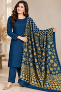 Surahi Original 3-Piece Doriya Linen Suit | Digital Printed Winter Collection