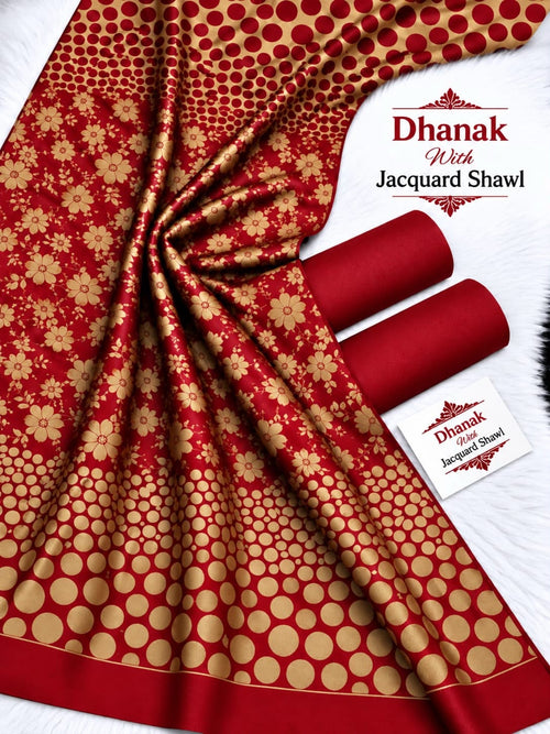 Surahi Original 3-Piece Doriya Linen Suit | Digital Printed Winter Collection