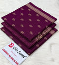 Bin Saeed Premium Women’s Purple 2-Piece Unstitched Suit with Fine Embroidery